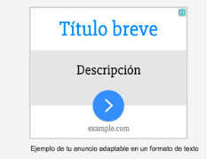 Anuncios extendidos adwords y adaptables red display