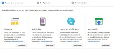 Conversiones Google Adwords