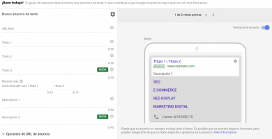 Ventajas de los nuevos anuncios de Adwords