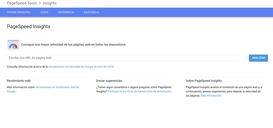 3 Herramientas Gratis para probar la velocidad de tu web